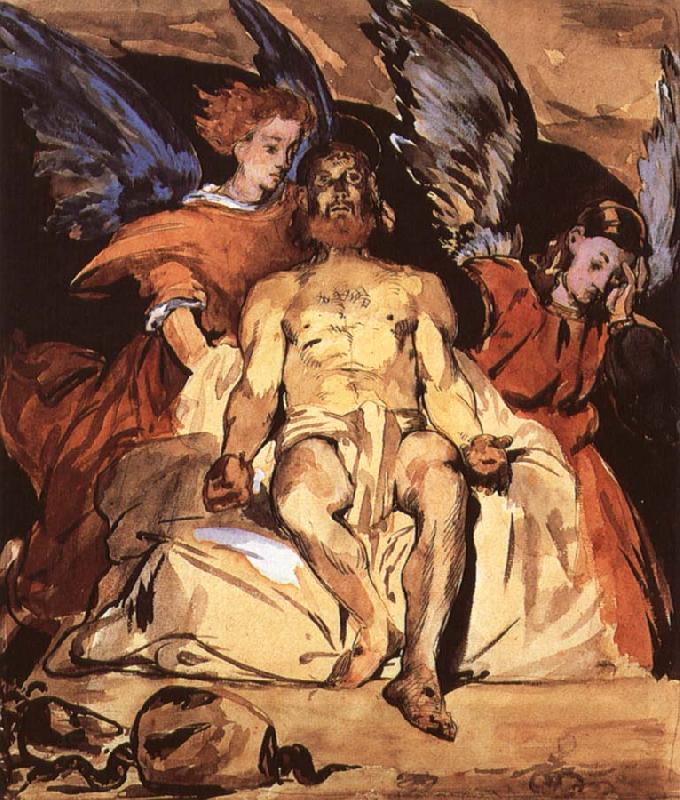 Edouard Manet Christ with Angels oil painting picture